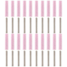 20pcs chainsaw blade sharpening stones, 3/16 inch polishing grinding tool compatible with chainsaw grinders