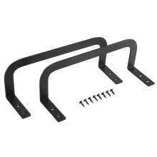 2pcs Metal Mattress Anti-slip Support Bars, compatible with Adjustable Beds, Prevents Mattress Slippage