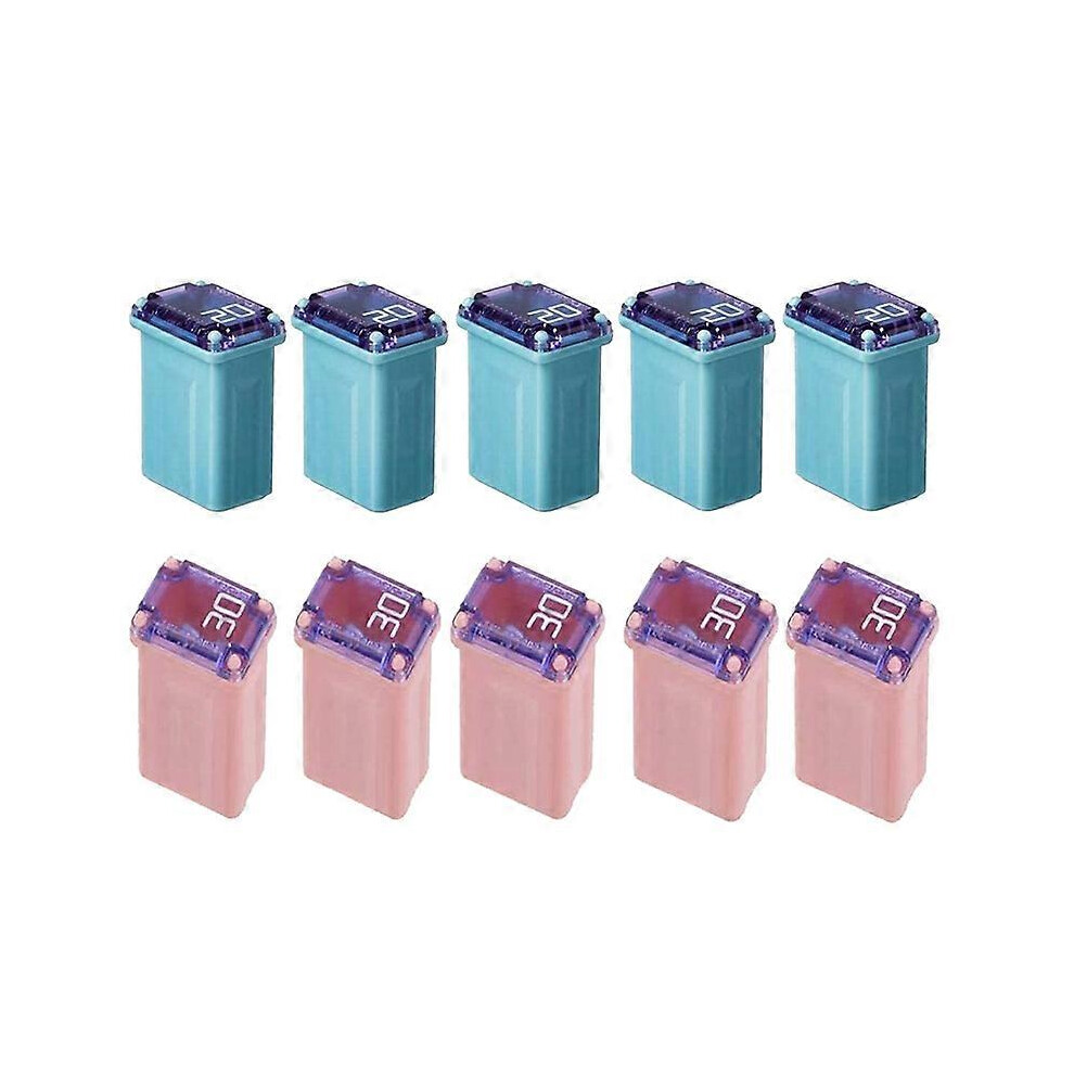 10 Pieces 20Amp 30Amp Miniature Box Fuses Type Fmm Mcase Low Blow 3492179290400