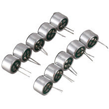 10pcs 9.7mm x 7mm 2-pin Electret Condenser Mini Microphone Capsule
