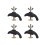 4pcs CNC Milling Machine Press Plate Clamps compatible with T-slot Worktable 1