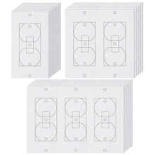 20pcs Wall Insulation Plug Insulators Sealers Electrical Plug Insulation Pads compatible with Walls Lights