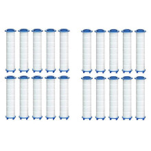 20pcs Replacement Shower Filters, compatible with Hard Water, compatible with Chlorine Removal