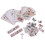 200 pcs vintage scrapbook accessory set compatible with junk journal planner DIY 1