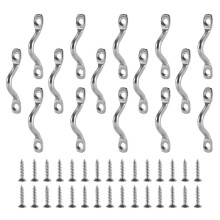 15 pieces stainless steel eye plates ceiling hooks kayak pads compatible with kayak canoe