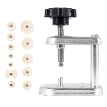 13 pcs watch case pressing tool, watch crystal front case back cover screw press for watchmaker