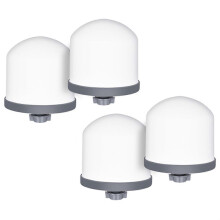 4-pack 0.2 to 0.5 Micron Replacement Ceramic Dome Water Filters compatible with Tabletop Portable Water Purification