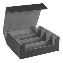 1800+ Card Deck Pocket Magnetic Top Side Loading Game Card Storage Box compatible with Trading Cards