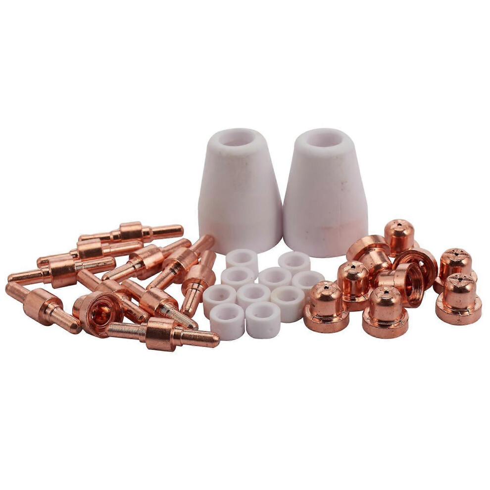 32Pcs Extended Nozzles Compatible With Pt 31 Lg-40 40A Standard Size Plasma Cutting Torch Consumables 3288360977690