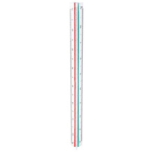 1:20 1:25 1:50 1:75 1:100 1:125 Plastic Triangular Scale Ruler