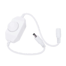 1pc 12V/24V 6A LED dimmer controller, adjustable brightness and color