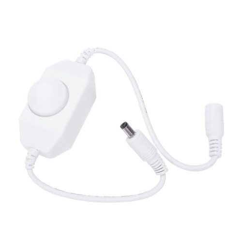 1pc 12V/24V 6A LED dimmer controller, adjustable brightness and color