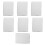 7-pack White Cotton Face Towels 30x30cm 1