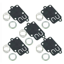 5 SET Carburetor Plate Repair Kit with Sealing Plate, compatible with Briggs & Stratton 270026 502 Metering Device Parts