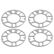 4pcs Aluminum Wheel Spacers with Bolts compatible with 4x100, 4x114.3, 5x100, 5x108, 5x114 Vehicles