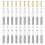 20pcs Lyre Tuning Pins with 20 Rivet Sets compatible with Lyre Small Harp String Instruments 1