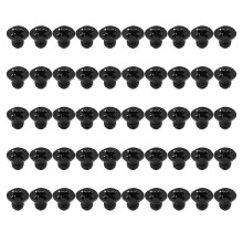 50pcs Black M3x4mm Replacement Screws compatible with Laptop Hard Drives