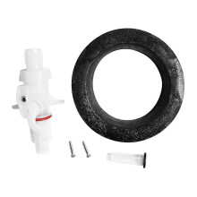13168 RV Toilet Water Valve Kit Replacement for Aqua IV Toilets High and Low Models RV Accessories