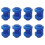 8pcs Trampoline Enclosure Pole Cap Plastic Trampoline Pole Caps Replacement Mini Trampoline Leg Cap 1