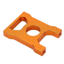 2024-RC Center Differential Fixed Seat Aluminum Alloy RC Car Center Diff Mount Fixed Seat Base for ZD Racing MX 07 4WD 1/7