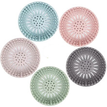 Shower Drain Hair Trap Durable Silicone Hair Catcher for Bathroom Bathtub 5 Pack