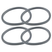 Guarnizione di ricambio compatibile con spremiagrumi da 900 W - Anello di tenuta in silicone alimentare - Confezione da 4 pezzi