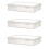 Set di 3 organizer formato A4, scatole per documenti da ufficio, organizer per puzzle per bambini. 1
