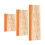 3PCS 75 Durometer Wooden Ink Silk Stencil Scraper Screen 1