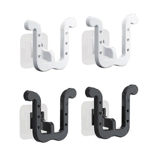 Set di 4 porta scarpe autoadesivi da parete per porta e armadio.