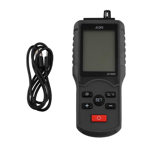 Luchtkwaliteitsmeter, CO2- en TVOC-meter, temperatuur- en vochtigheidsmeter, koolstofdioxidemonitor
