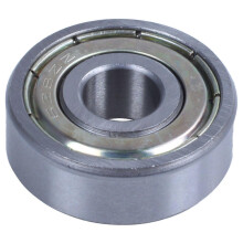 1 pezzo Cuscinetto a sfere miniaturizzato a gola profonda con schermatura metallica, dimensioni 8 x 24 x 8 mm, modello 628Z