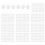 100 Strips 600 Pots Empty Clear Plastic Paint Strips Cup Storage Containers for Painting Craft 1