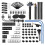 186 PCS Cable Organizer Kit with Cable Holder, Wire Organizer Sleeve Cord Clips Roll 1