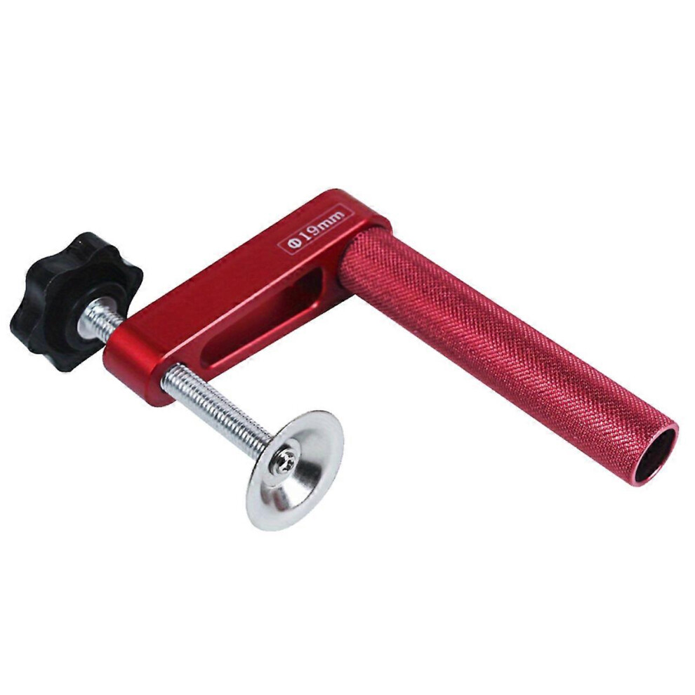 1Pc 19Mm Dog Hole Clamp Woodworking Benchtop Bench Dog Clamp Aluminum Alloy (3/4In, 0.79In) Fixed 3629409117002