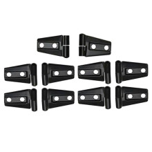 10 Pcs/Lot Car Hood & Door Hinge Cover, compatible with Jeep Wrangler Jk Jku 2007-2017