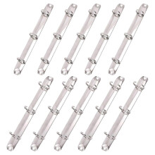 10 stuks A5 20 mm 3-rings ringband met metalen ringband en kam.