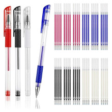 8 Pcs Heat Erasable Fabric Marking Pens with 64 Refills, compatible with Sewing Quilting Embroidery