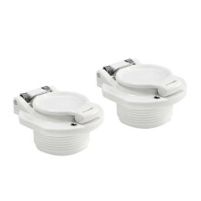 2Pcs W400BWHP Free Rotating Vacuum Lock Safety Wall Accessory Replacement compatible with Hayward Navigator Pool