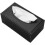 Rectangular Leather Household / Office / Car Cosmetic Tissue Box (Black) 1