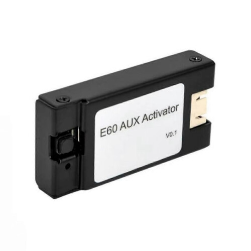E60 Aux Activator Adapter Car Aux Audio Opening Accessory compatible with BMW E60 E61 E63 E64 CCC 2003-2010