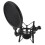 Professional Microphone Shock Mount with Shield Articulating Head Holder Stand Bracket compatible with Studio 1