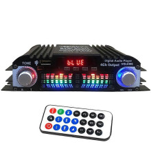 Bluetooth 5.0 HIFI 4-Channel Digital Audio Amplifier compatible with Home Audio Systems, Car, Karaoke