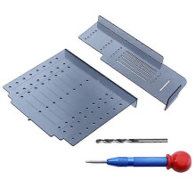 Kitchen Cabinet Pulls Installation Jig Drill Mounting Template compatible with Cabinet Knobs Handles