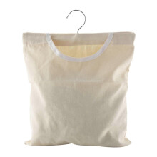 Saco organizador de prendedores de roupa lavável para pendurar.