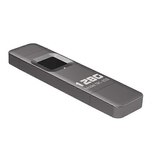 128G Fingerprint Encrypted U Disk Mobile Phone Computer Dual-Use High-Speed Flash Memory