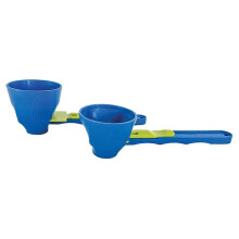 Protein Powder Funnel Pre Workout Measuring Scoop compatible with Slide Scoop Gym