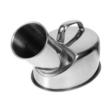 Urinals for Men Spill Proof Male Urine Urinal Bottle Stainless Steel Men Urinal