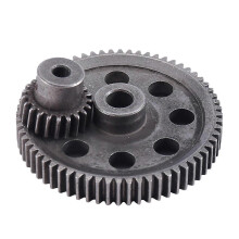 2Pcs Differential Metal Main Gear Set, 21T & 64T, Motor Gear 11184 & 11181