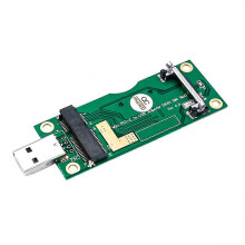 Mini PCI-E to USB Adapter with 8Pin SIM Card Slot Plug and Play compatible with WWAN/LTE Module