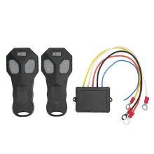 Wireless Winch Remote Control Kit Sealing Rubber Button Controller compatible with Car ATV Truck Vehicles